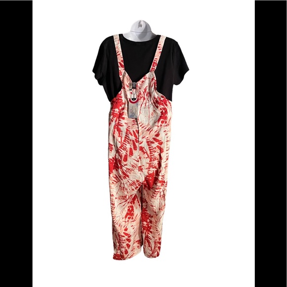 NWT.  OVERALLS by Sacred Threads.  LG/GR/GR.  222274/1 - Picture 3 of 5